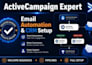 build your activecampaign automation workflows sequences and full CRM setup